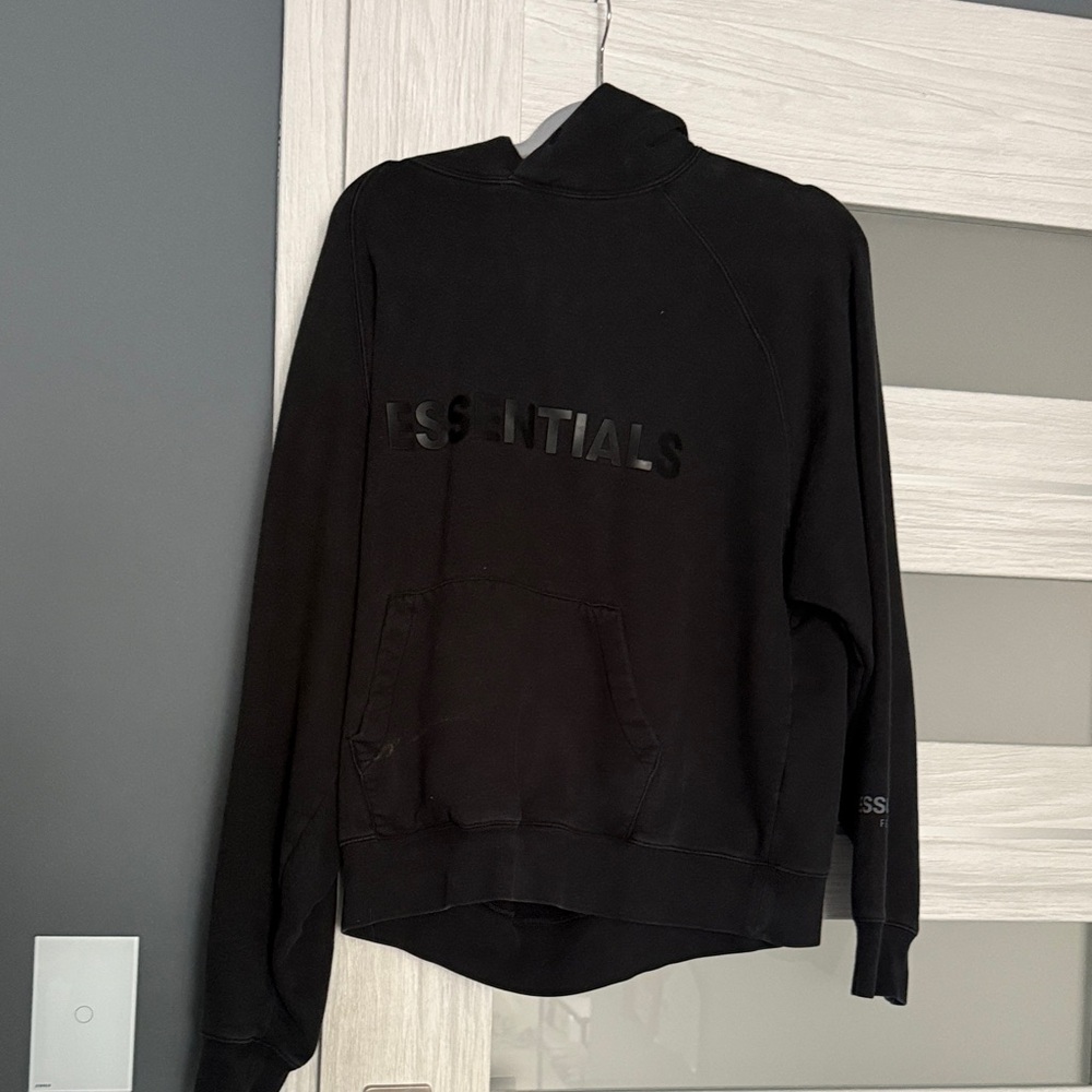 Essentials Black Hoodie
